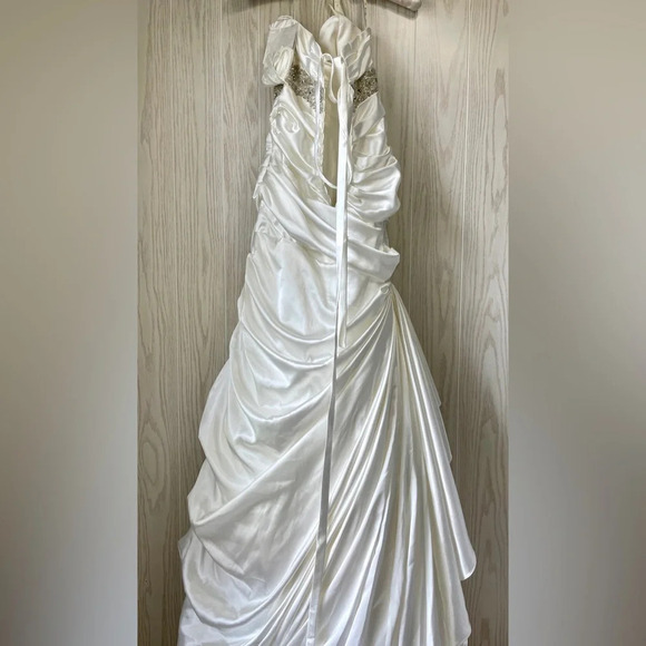 Sottero & Midgley by Maggie Sottero “Adorae” Mermaid Wedding Gown IVORY Size 12 - Picture 8 of 9